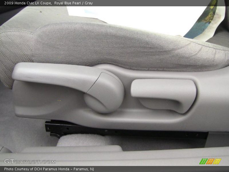 Royal Blue Pearl / Gray 2009 Honda Civic LX Coupe