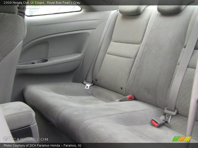 Royal Blue Pearl / Gray 2009 Honda Civic LX Coupe
