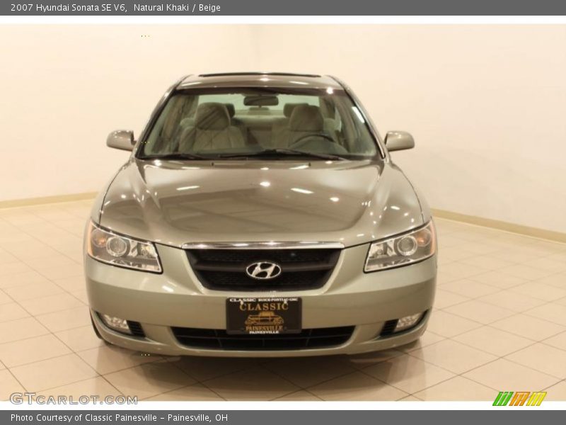 Natural Khaki / Beige 2007 Hyundai Sonata SE V6