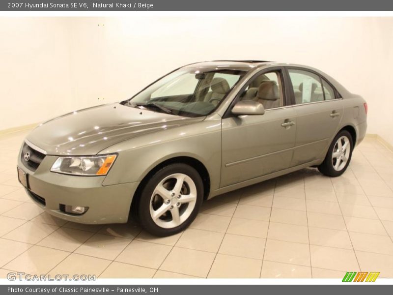 Natural Khaki / Beige 2007 Hyundai Sonata SE V6