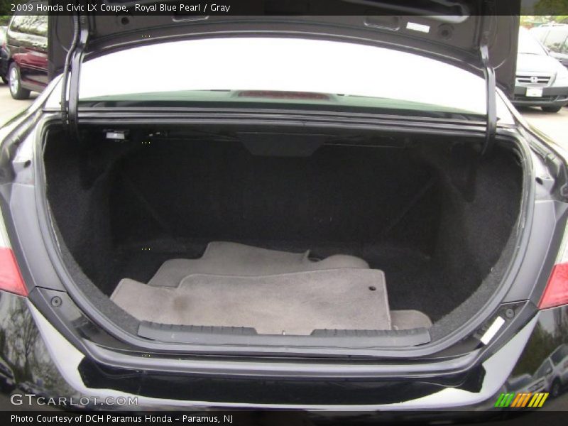 Royal Blue Pearl / Gray 2009 Honda Civic LX Coupe