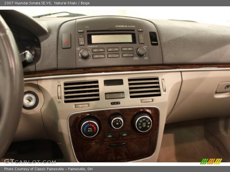 Natural Khaki / Beige 2007 Hyundai Sonata SE V6