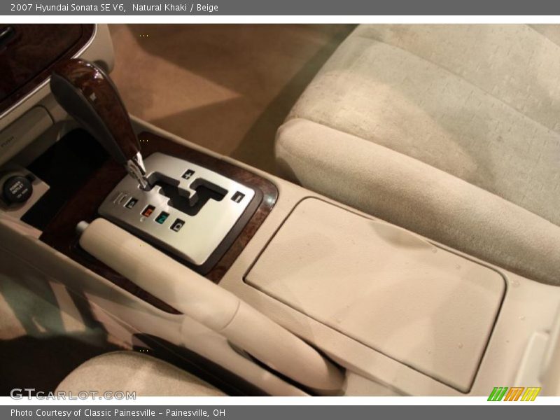 Natural Khaki / Beige 2007 Hyundai Sonata SE V6