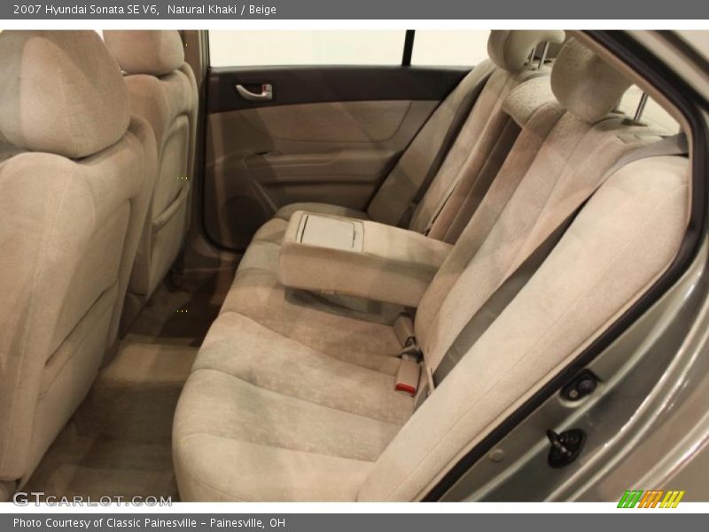 Natural Khaki / Beige 2007 Hyundai Sonata SE V6