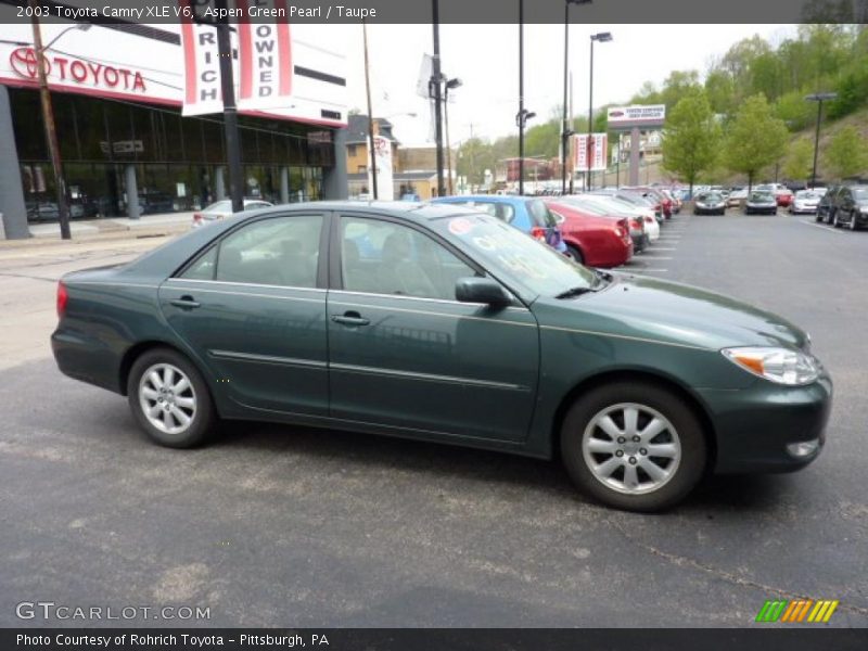  2003 Camry XLE V6 Aspen Green Pearl