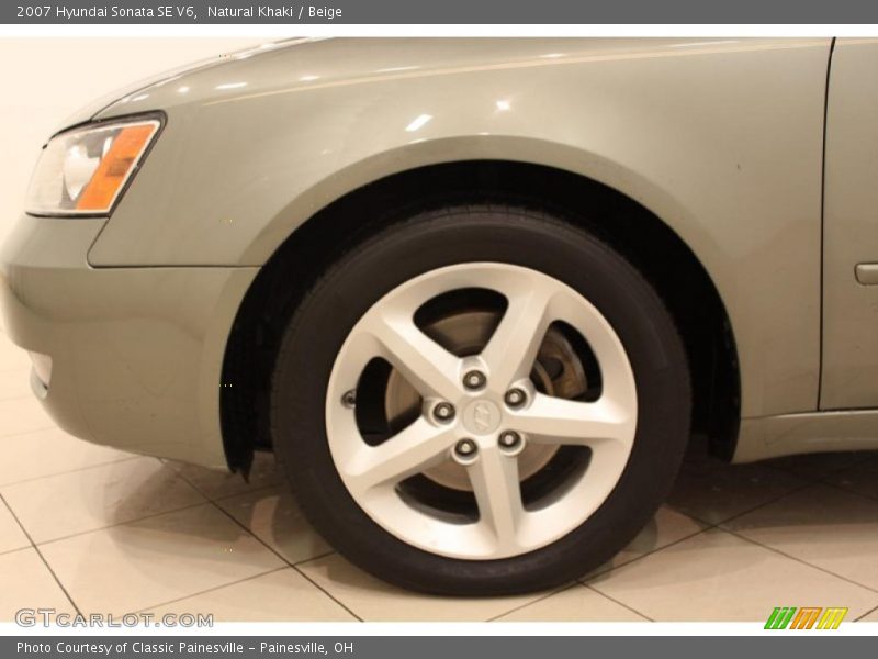 Natural Khaki / Beige 2007 Hyundai Sonata SE V6