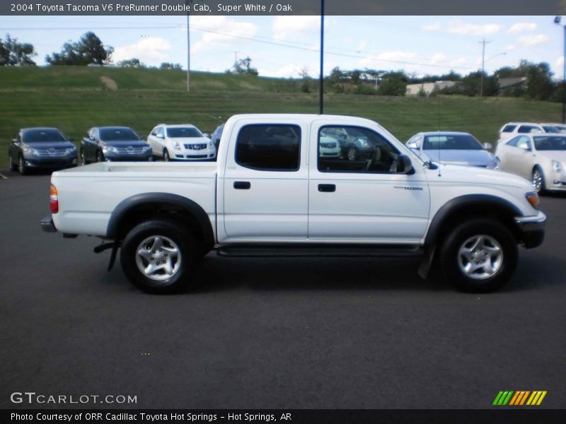 Super White / Oak 2004 Toyota Tacoma V6 PreRunner Double Cab
