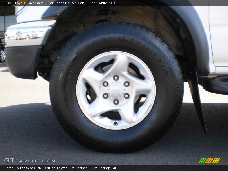 Super White / Oak 2004 Toyota Tacoma V6 PreRunner Double Cab