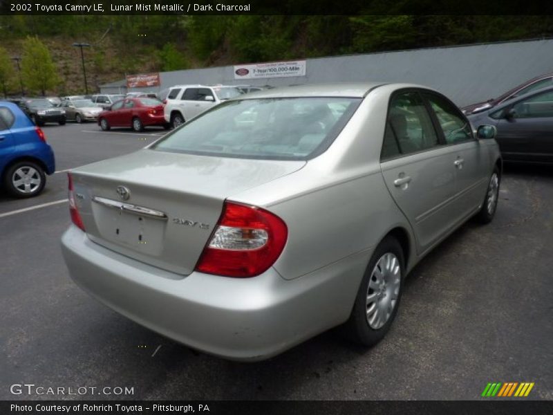 Lunar Mist Metallic / Dark Charcoal 2002 Toyota Camry LE