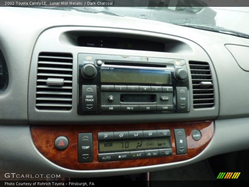Lunar Mist Metallic / Dark Charcoal 2002 Toyota Camry LE