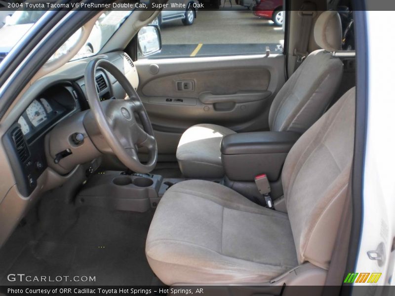 Super White / Oak 2004 Toyota Tacoma V6 PreRunner Double Cab