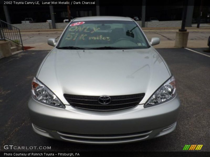 Lunar Mist Metallic / Dark Charcoal 2002 Toyota Camry LE