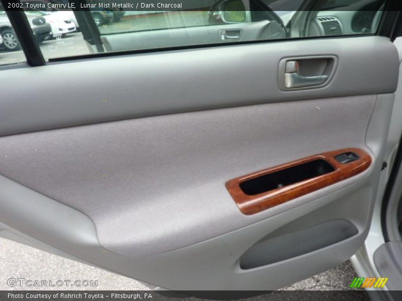 Lunar Mist Metallic / Dark Charcoal 2002 Toyota Camry LE