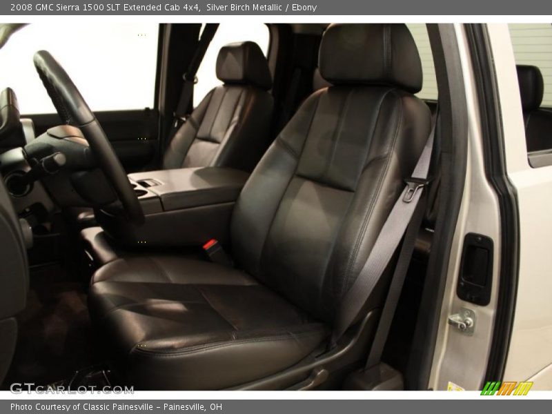 Silver Birch Metallic / Ebony 2008 GMC Sierra 1500 SLT Extended Cab 4x4