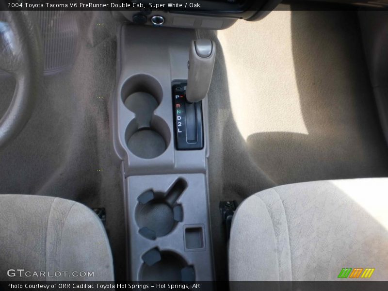 Super White / Oak 2004 Toyota Tacoma V6 PreRunner Double Cab
