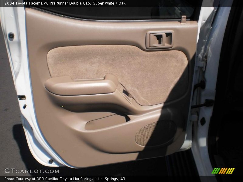 Super White / Oak 2004 Toyota Tacoma V6 PreRunner Double Cab