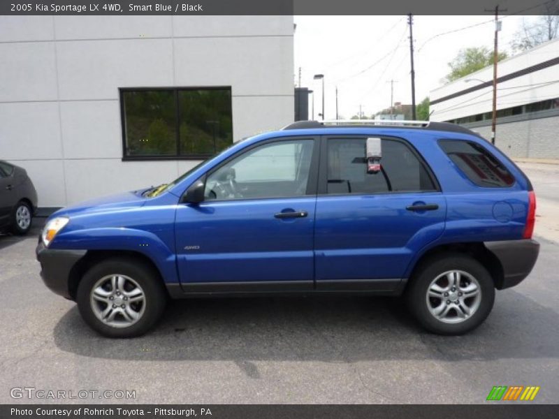 Smart Blue / Black 2005 Kia Sportage LX 4WD