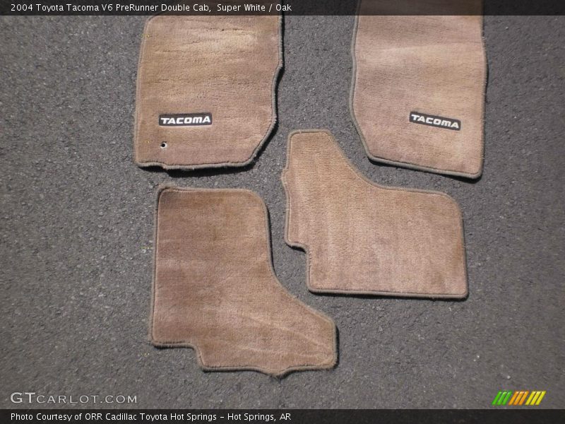 Super White / Oak 2004 Toyota Tacoma V6 PreRunner Double Cab