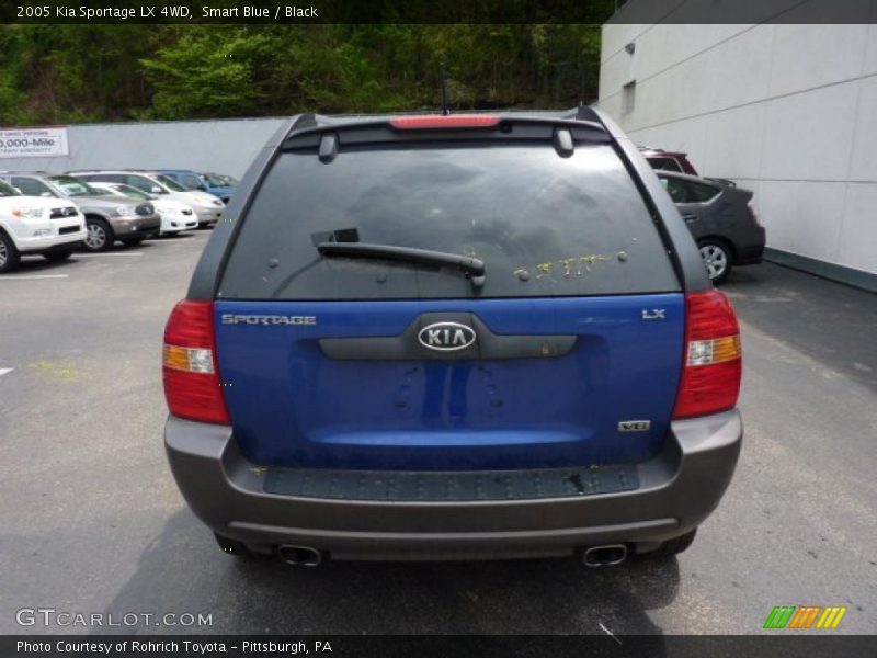 Smart Blue / Black 2005 Kia Sportage LX 4WD