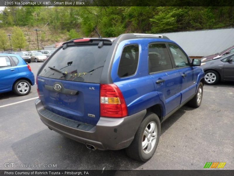 Smart Blue / Black 2005 Kia Sportage LX 4WD