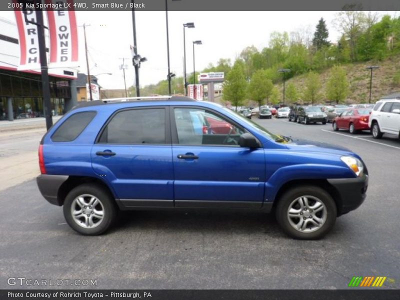 Smart Blue / Black 2005 Kia Sportage LX 4WD