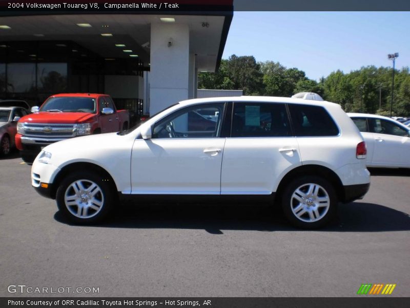  2004 Touareg V8 Campanella White