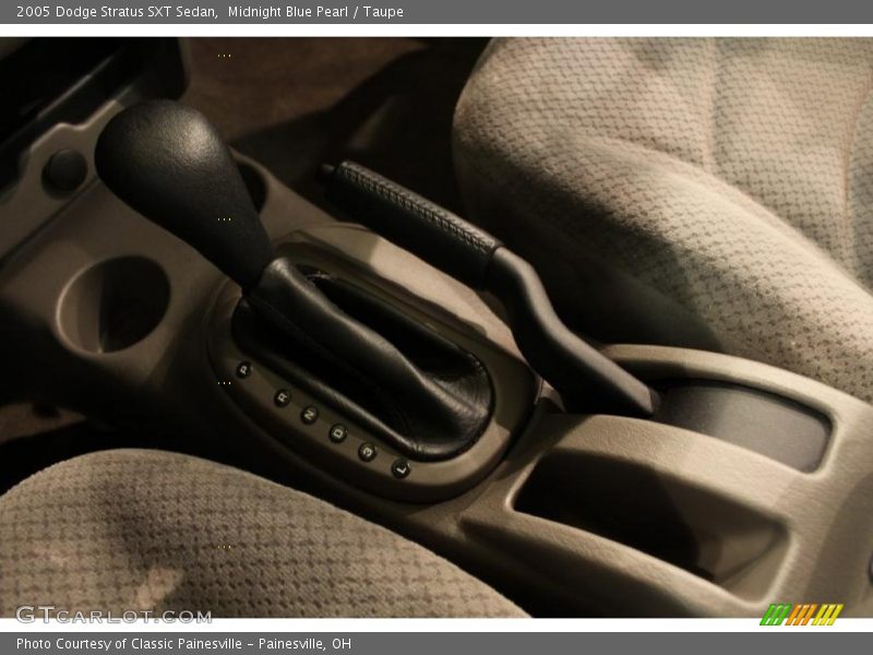 Midnight Blue Pearl / Taupe 2005 Dodge Stratus SXT Sedan