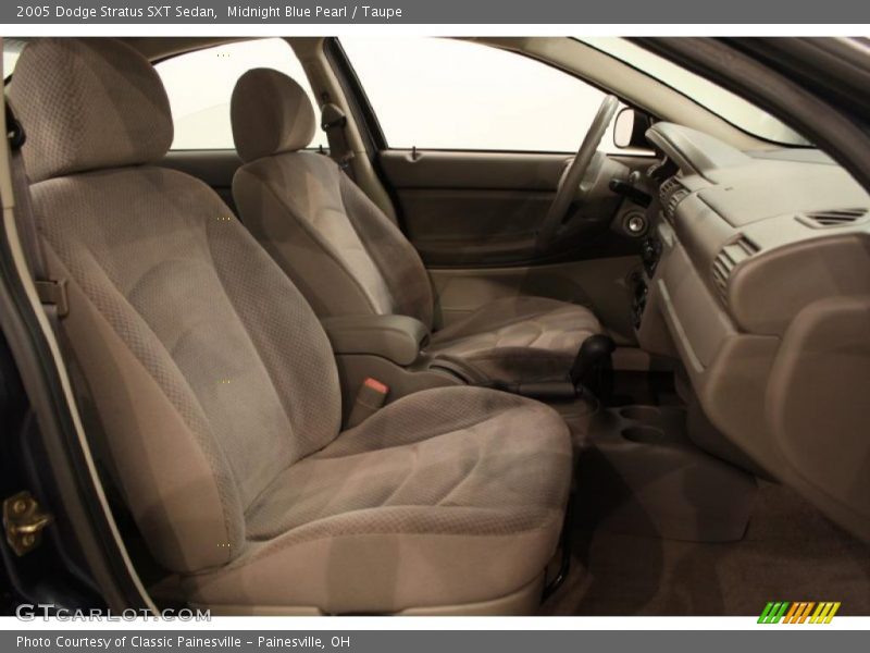 Midnight Blue Pearl / Taupe 2005 Dodge Stratus SXT Sedan