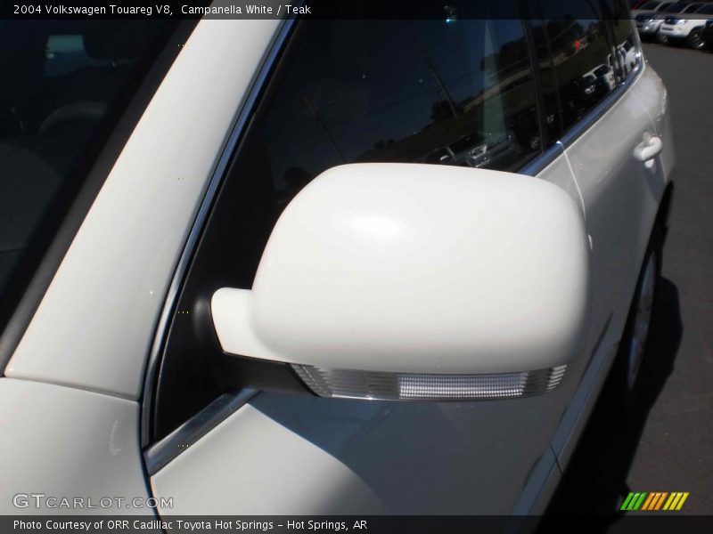 Campanella White / Teak 2004 Volkswagen Touareg V8