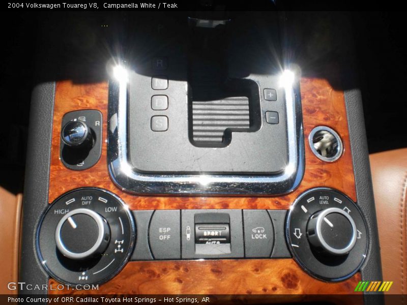 Controls of 2004 Touareg V8