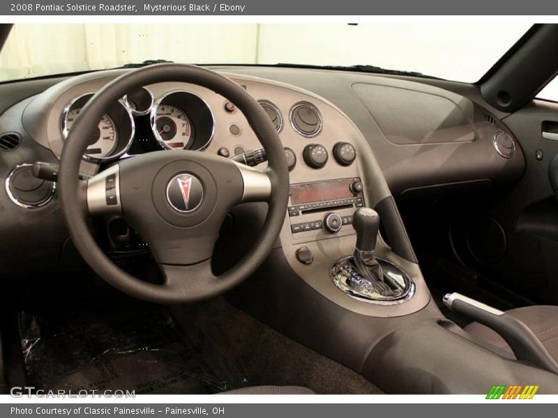Dashboard of 2008 Solstice Roadster