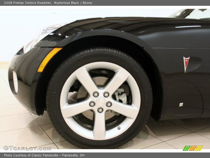 Mysterious Black / Ebony 2008 Pontiac Solstice Roadster