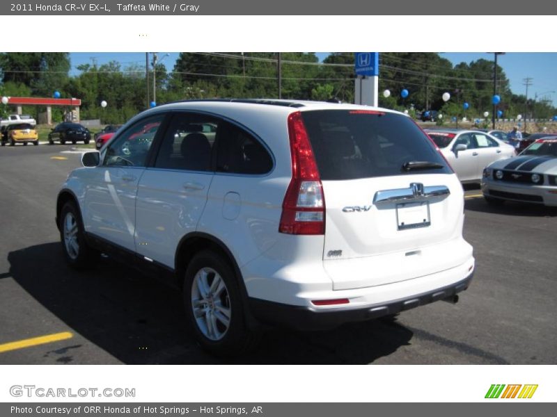 Taffeta White / Gray 2011 Honda CR-V EX-L