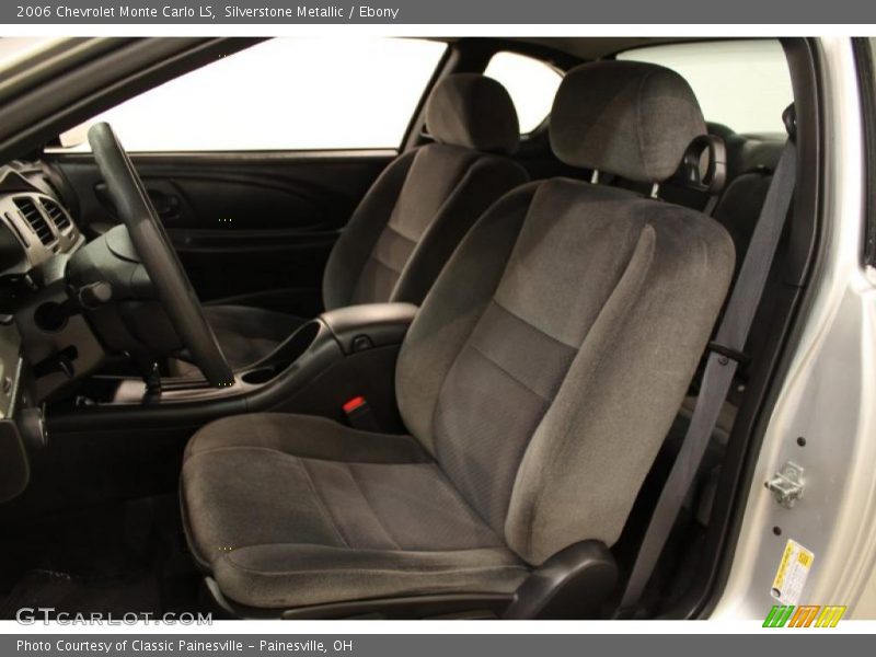  2006 Monte Carlo LS Ebony Interior
