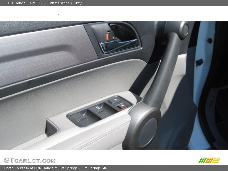 Taffeta White / Gray 2011 Honda CR-V EX-L