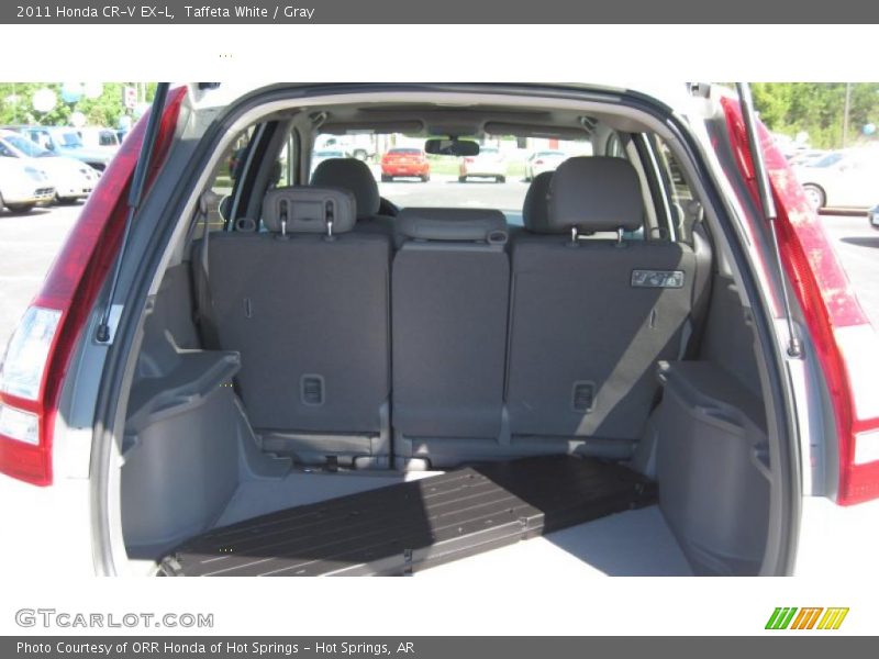 Taffeta White / Gray 2011 Honda CR-V EX-L