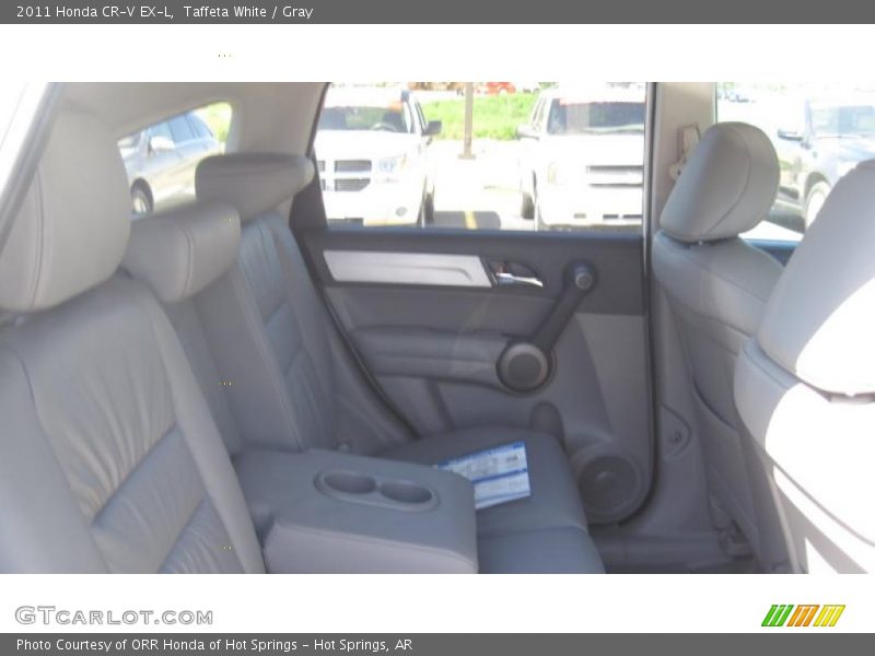 Taffeta White / Gray 2011 Honda CR-V EX-L