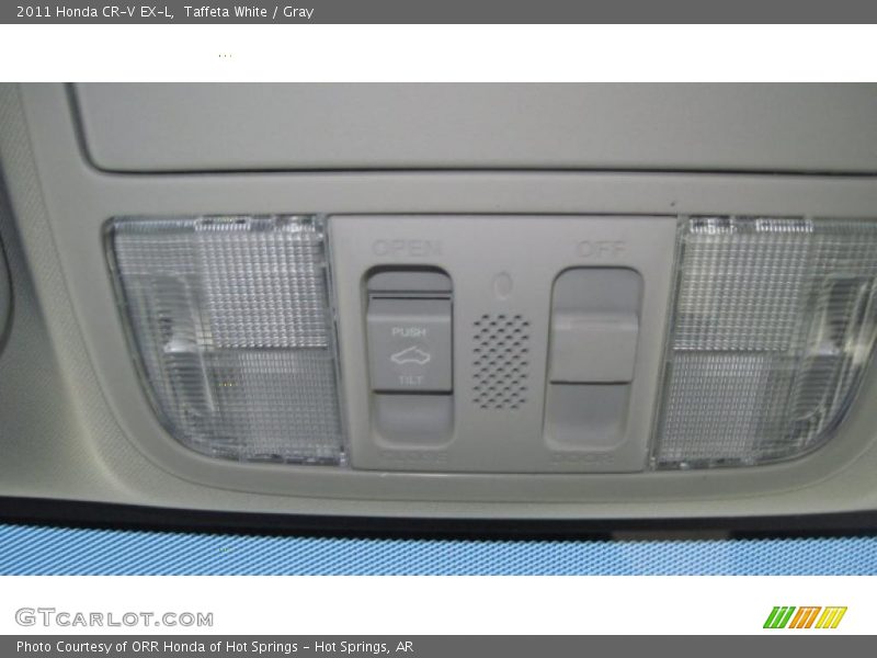 Taffeta White / Gray 2011 Honda CR-V EX-L