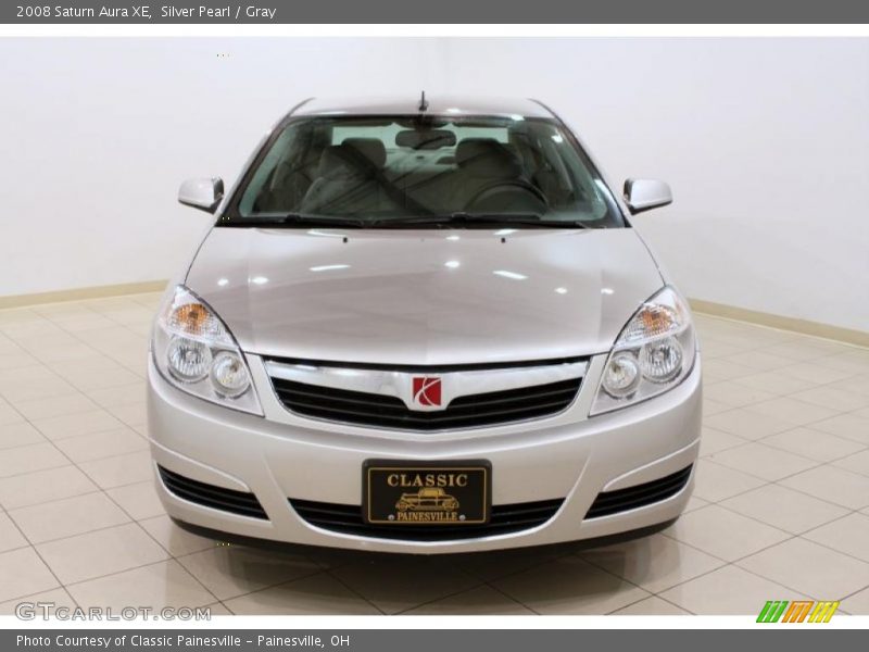 Silver Pearl / Gray 2008 Saturn Aura XE