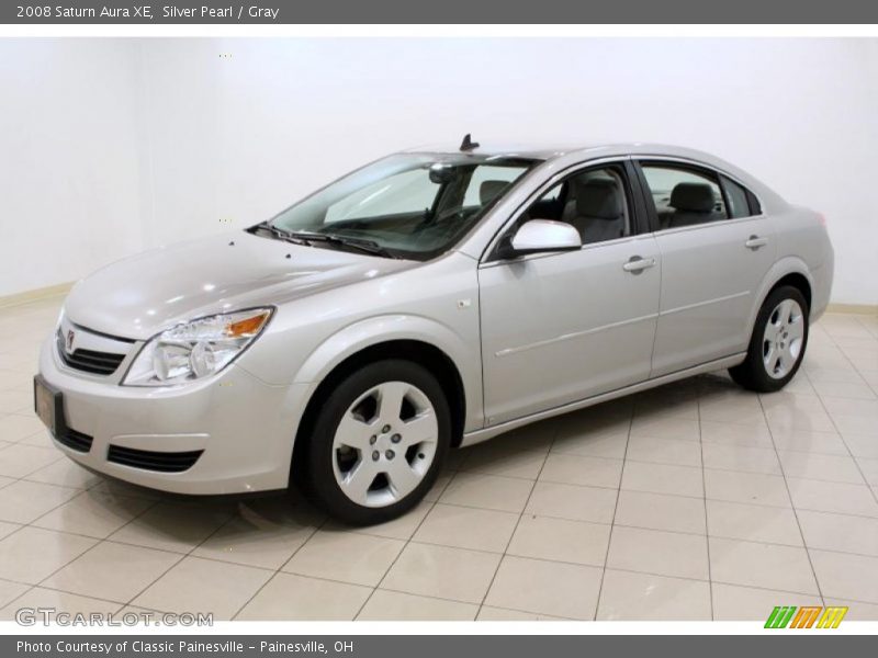 Silver Pearl / Gray 2008 Saturn Aura XE