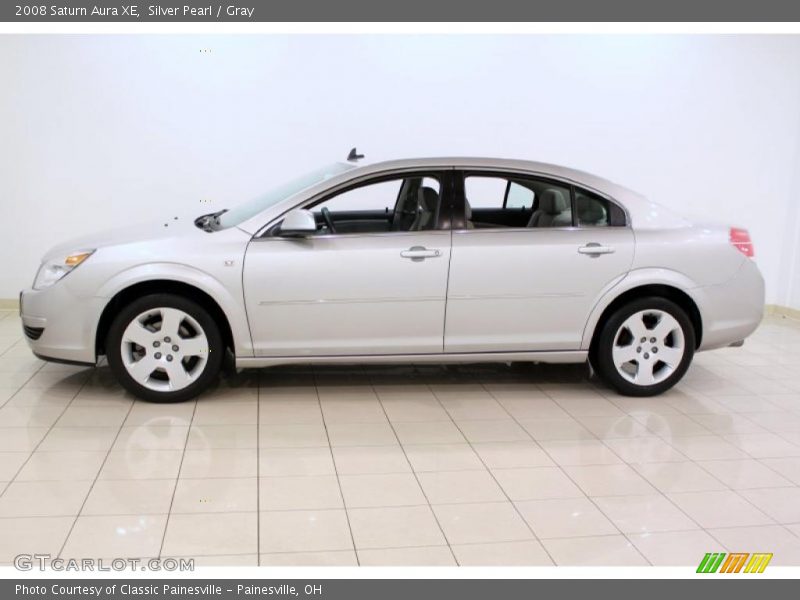 Silver Pearl / Gray 2008 Saturn Aura XE