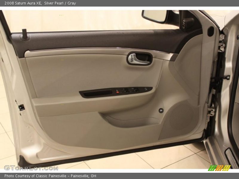 Silver Pearl / Gray 2008 Saturn Aura XE
