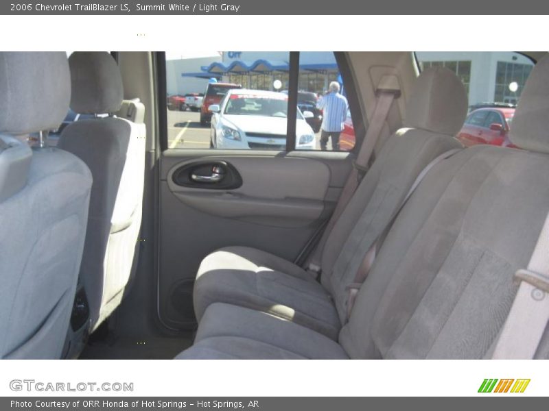 Summit White / Light Gray 2006 Chevrolet TrailBlazer LS