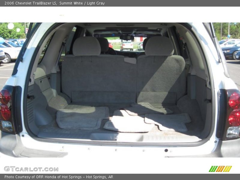 Summit White / Light Gray 2006 Chevrolet TrailBlazer LS