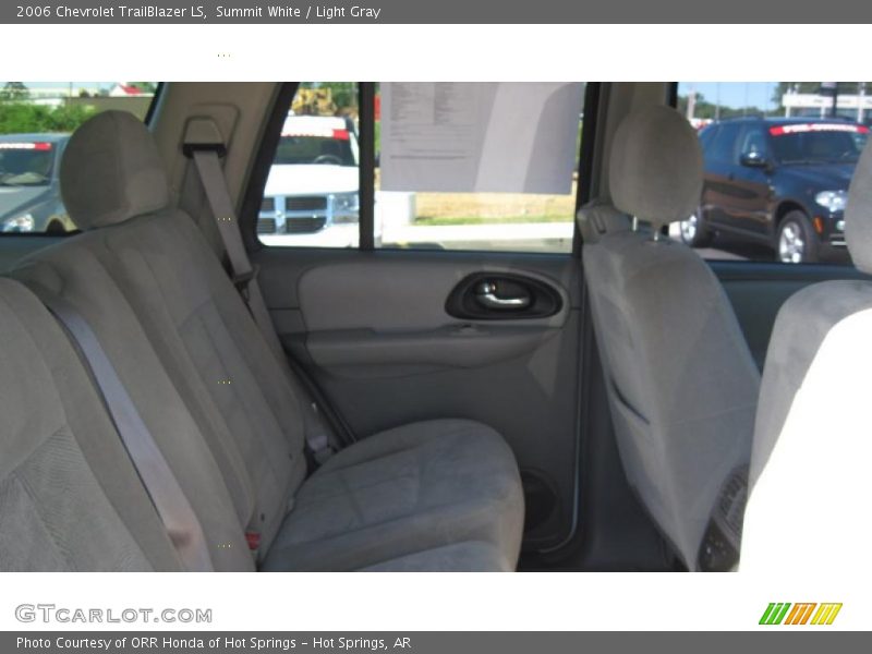 Summit White / Light Gray 2006 Chevrolet TrailBlazer LS