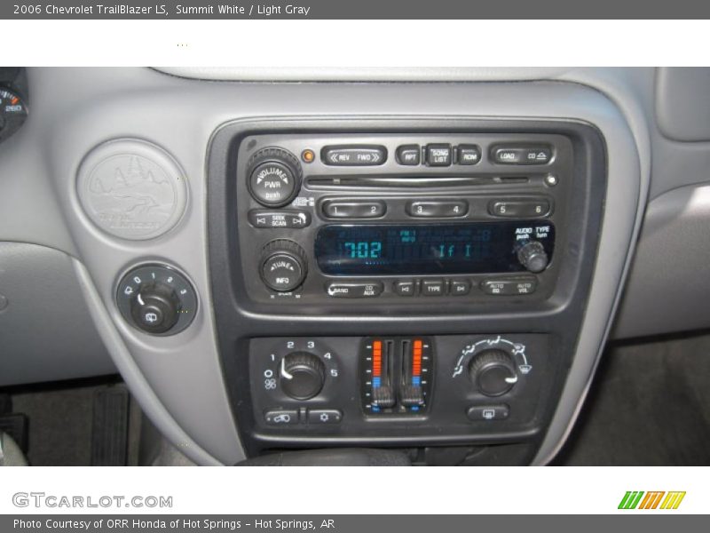 Summit White / Light Gray 2006 Chevrolet TrailBlazer LS