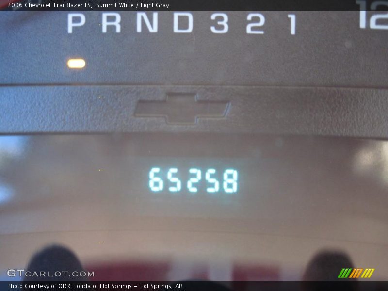 Summit White / Light Gray 2006 Chevrolet TrailBlazer LS