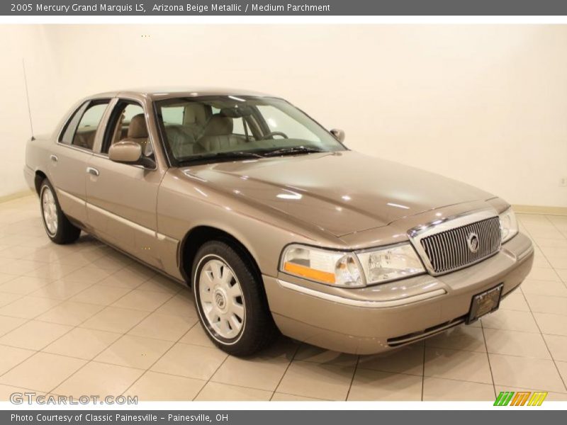 Arizona Beige Metallic / Medium Parchment 2005 Mercury Grand Marquis LS