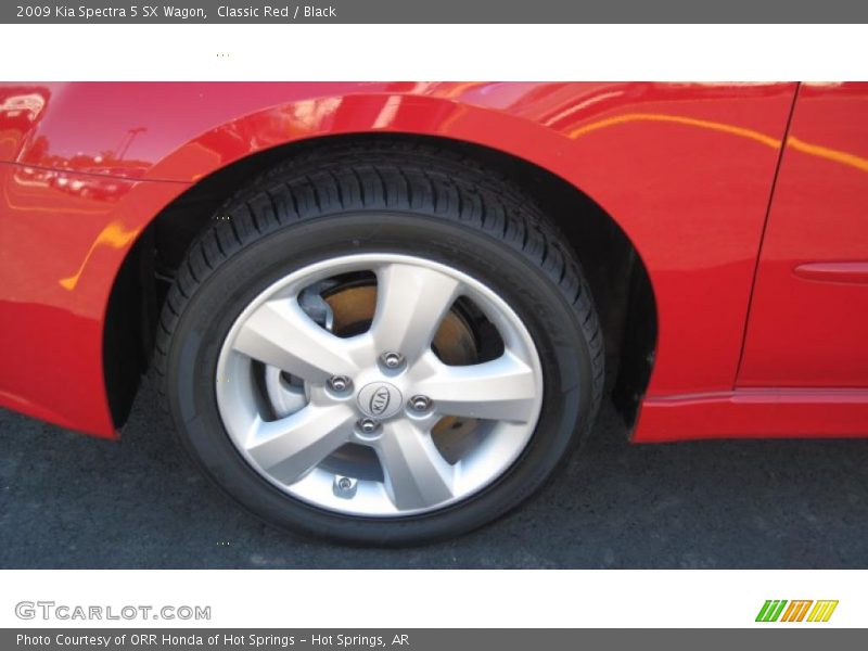 Classic Red / Black 2009 Kia Spectra 5 SX Wagon