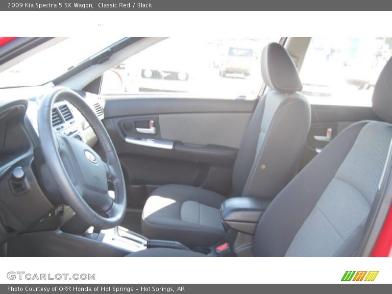 Classic Red / Black 2009 Kia Spectra 5 SX Wagon